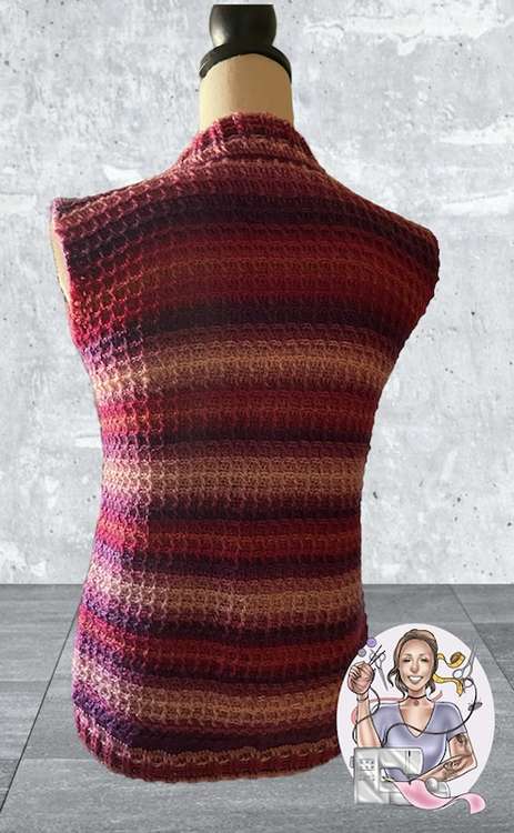 gilet-rose-manche-courte-tricote-2